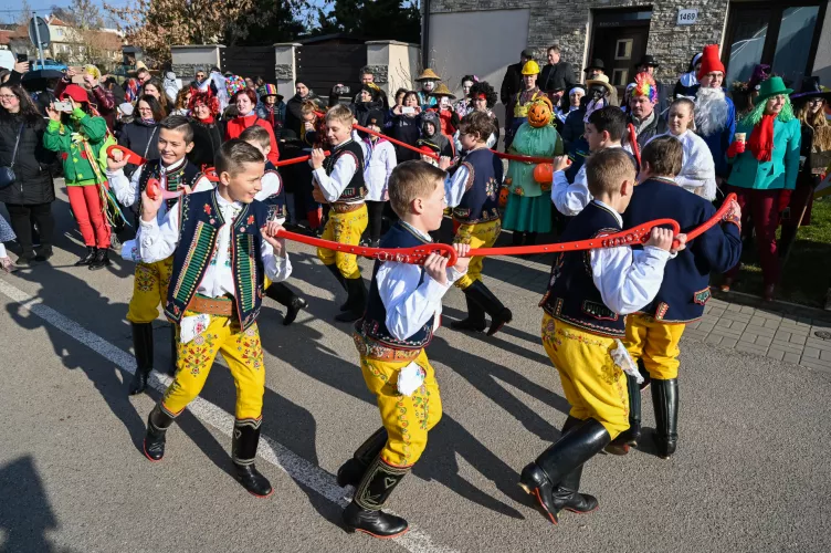 Fašank Velké Bílovice, autor: Amálie Damborská