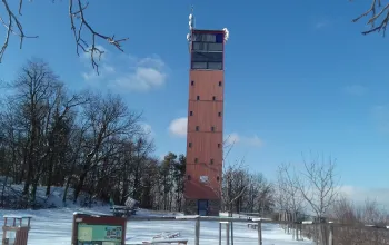 Rozhledna Vladimíra Menšíka u obce Hlína