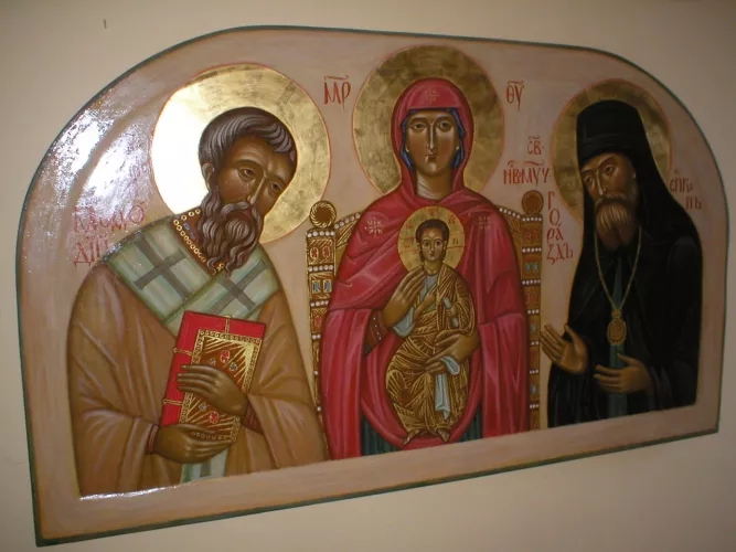 Hrubá Vrbka, Monastýr Sv.Gorazda