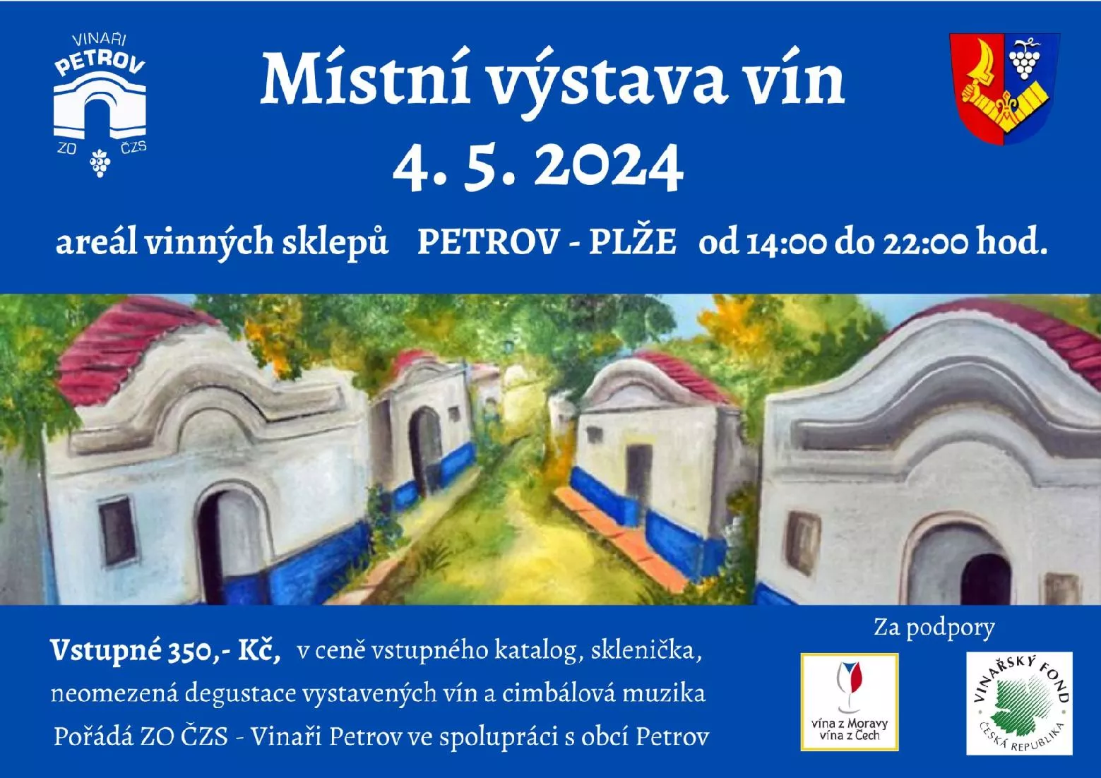 Místní výstava vín Petrov Plže