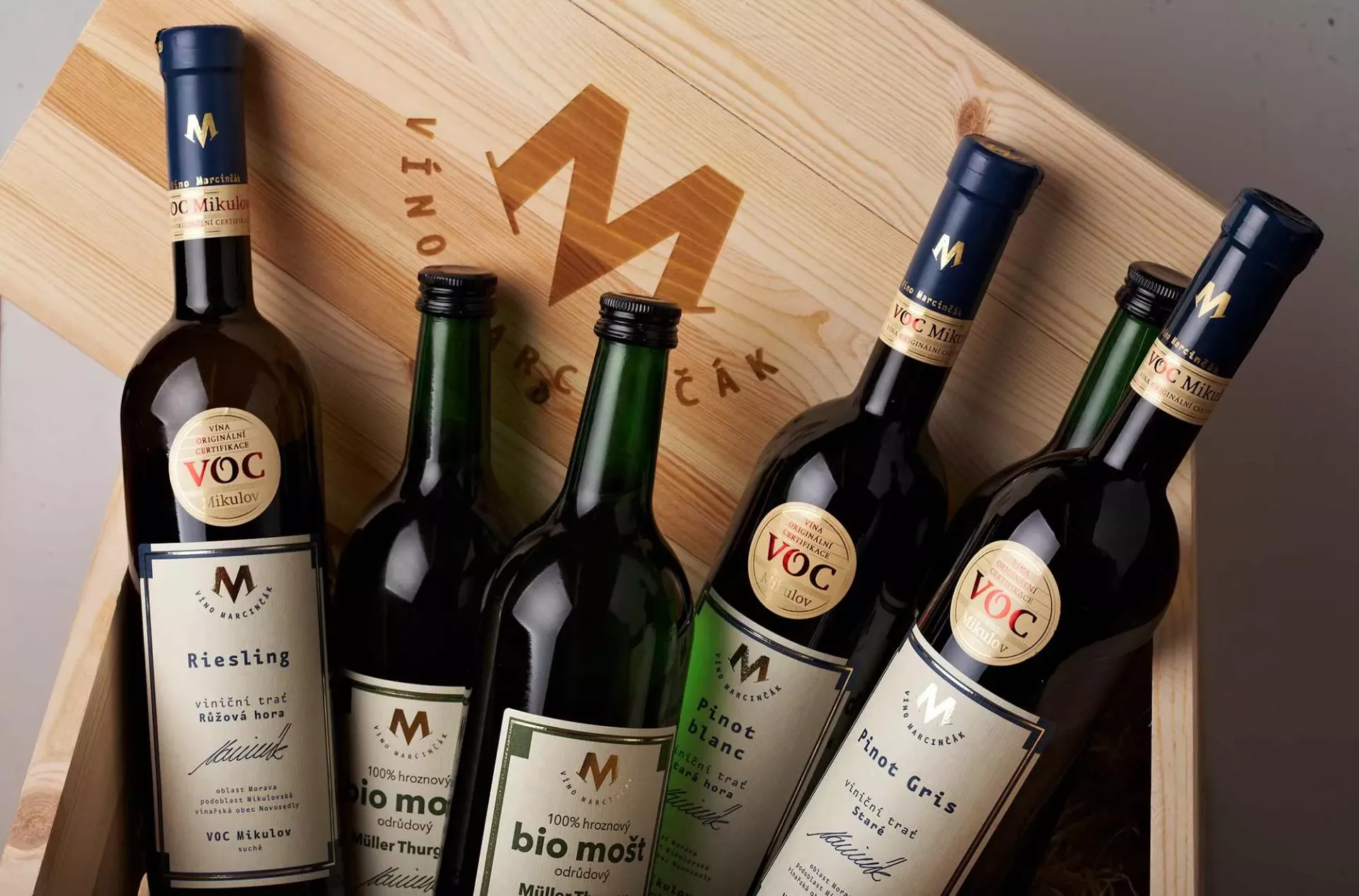 Degustace biovín vinařství Víno Marcinčák