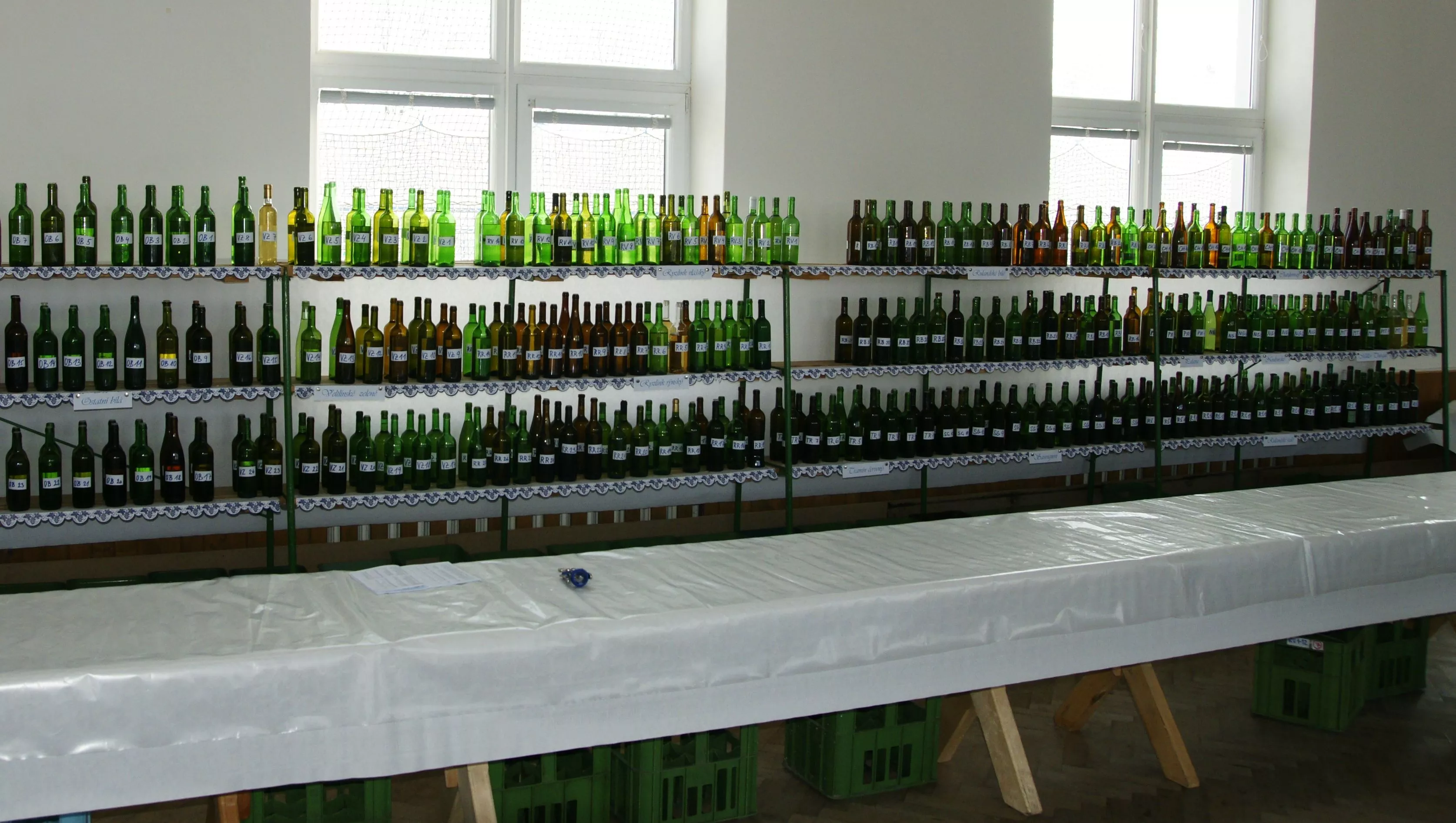 16. výstava archivních vín v Moutnicích