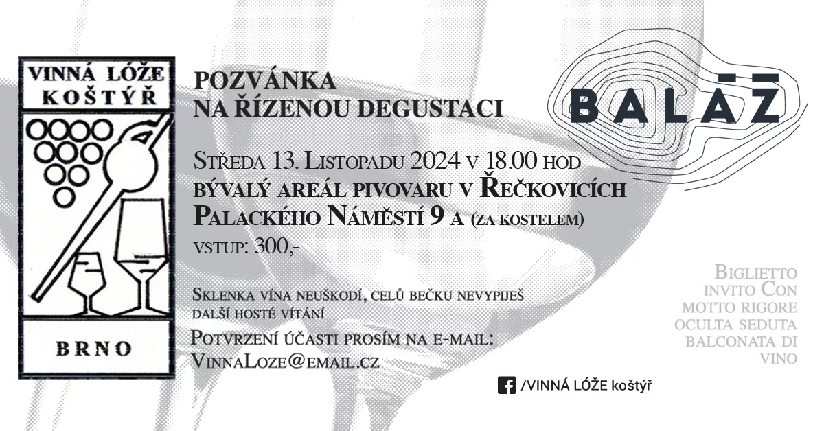 Řízená degustace Vinařství Baláž 