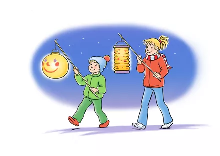 Lampionový průvod ve Vedrovicích