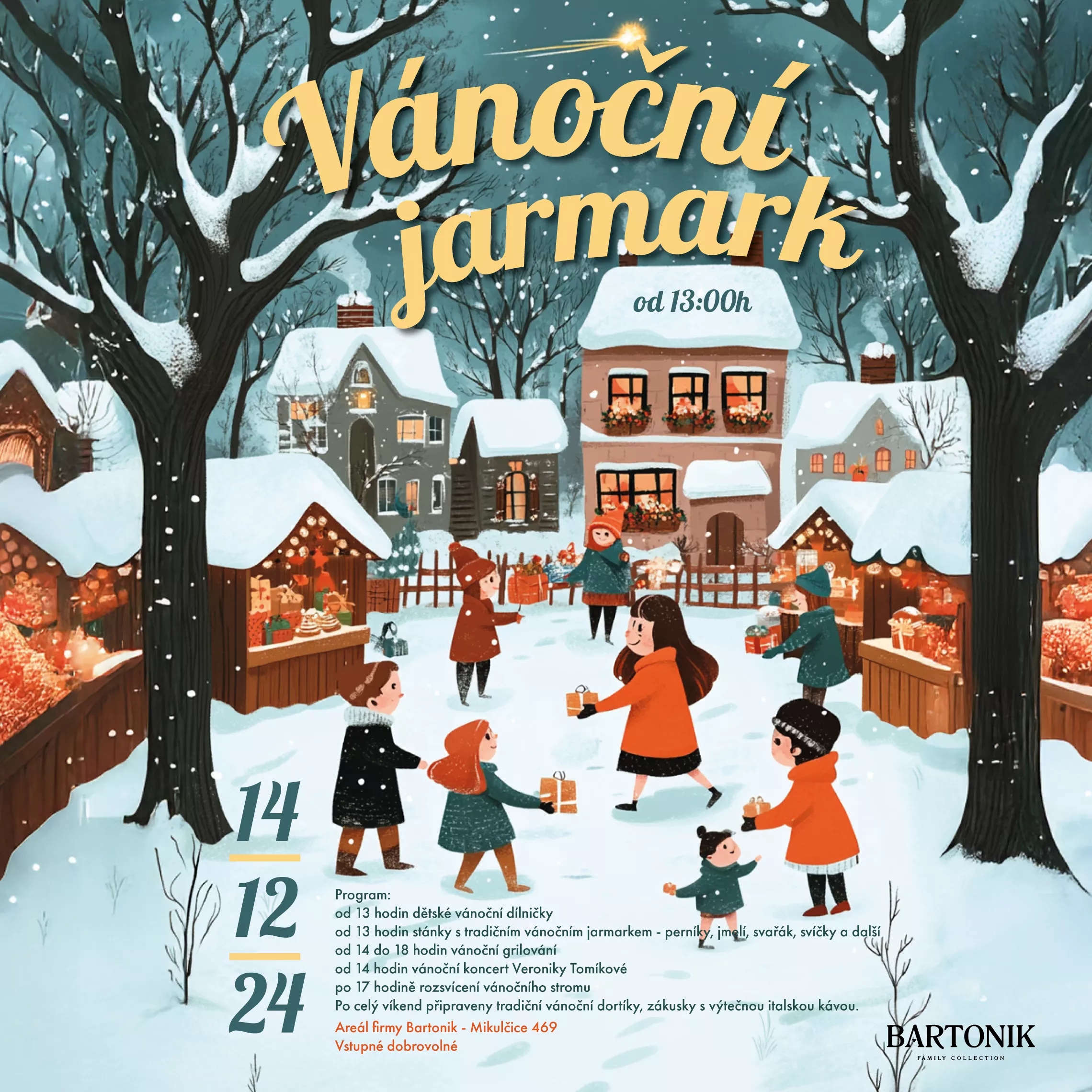 Vinařský vánoční jarmark Mikulčice