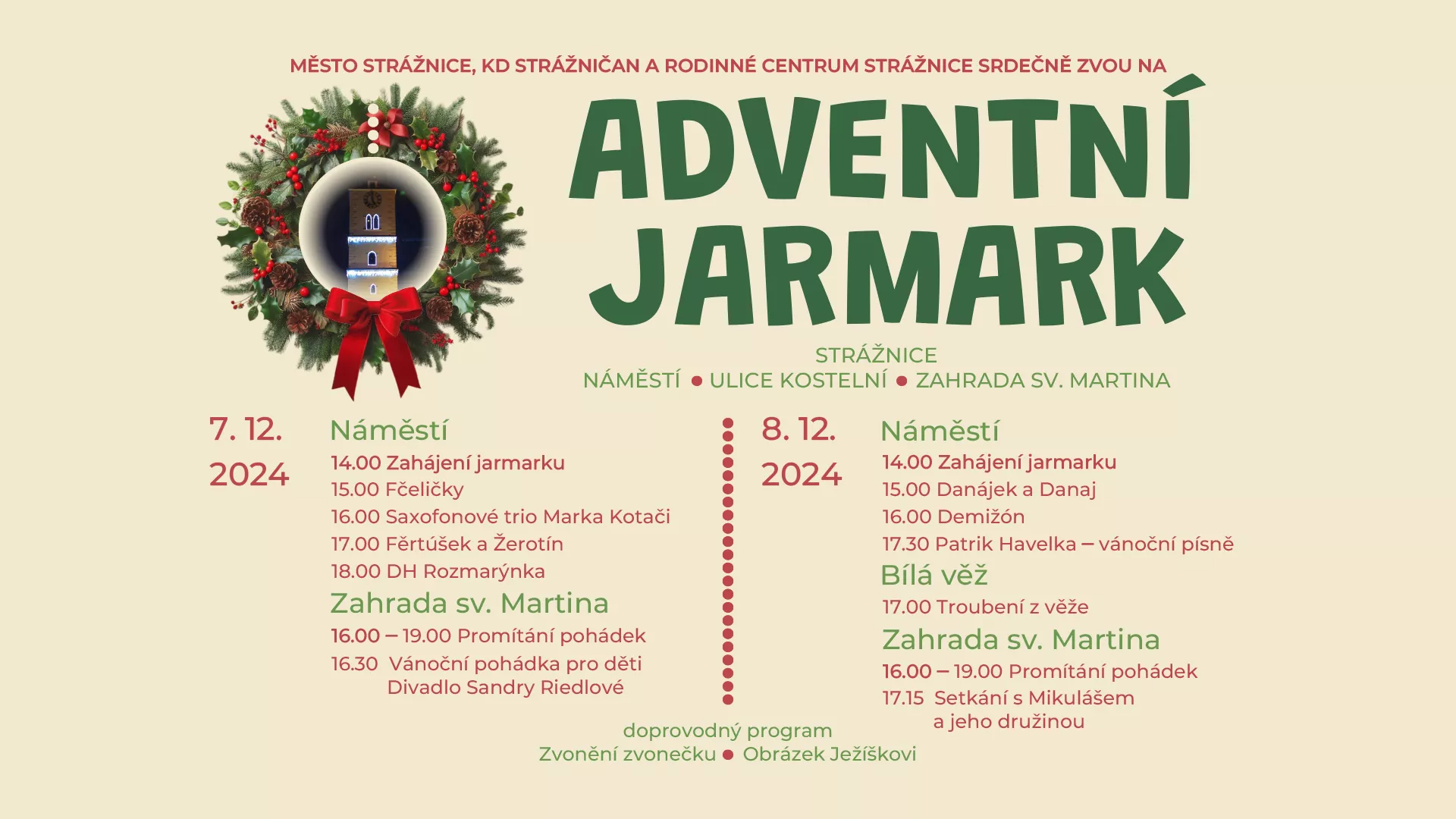 Adventní jarmark ve Strážnici