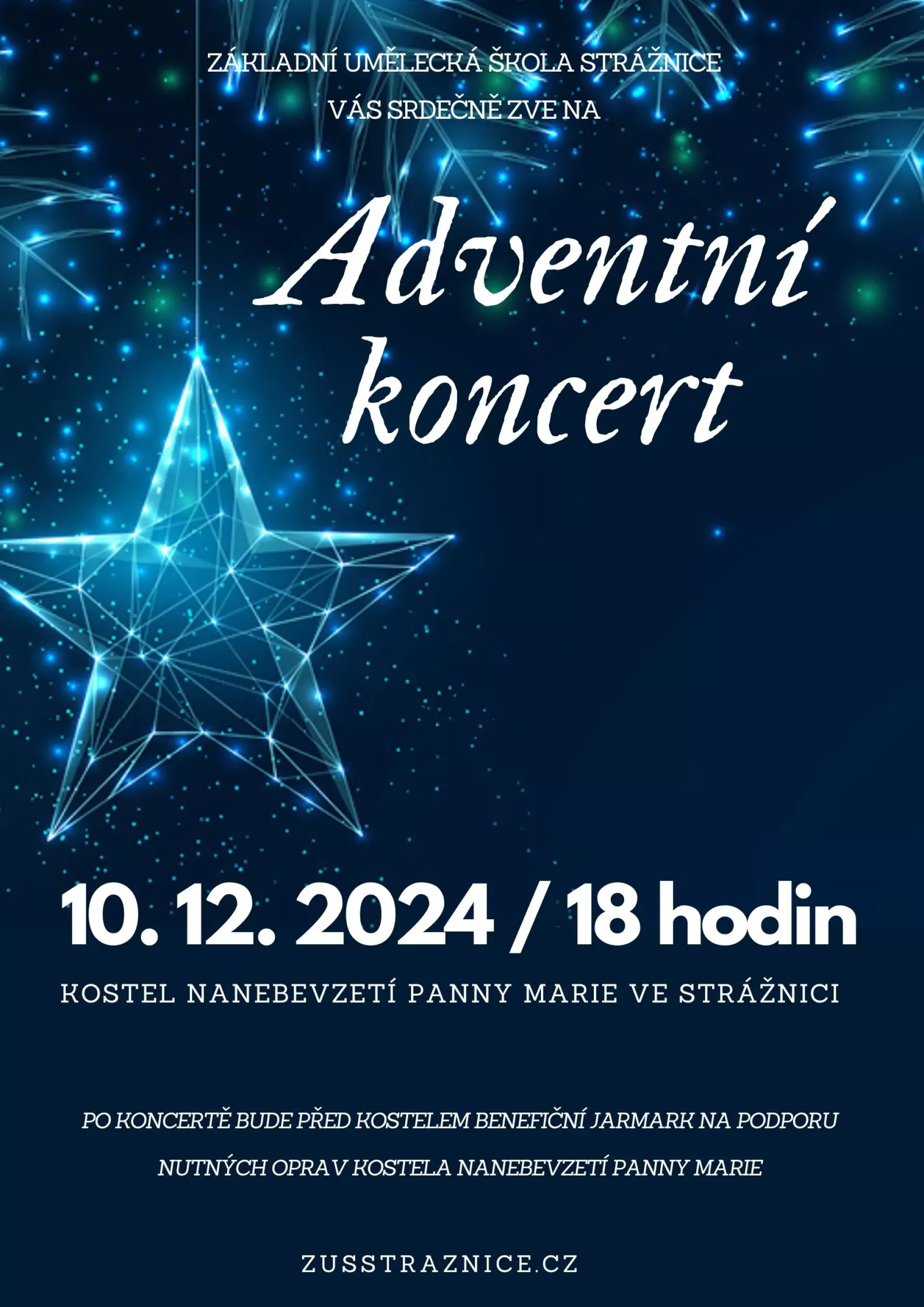 Adventní koncert ZUŠ Strážnice