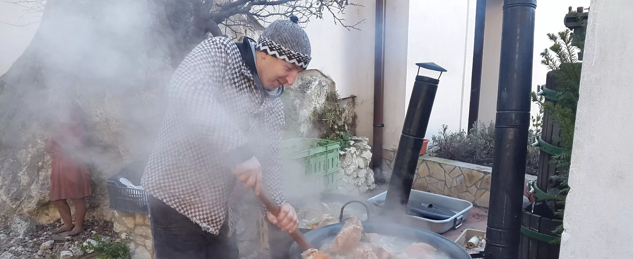 Vepřové hody ve vinném sklepě Pod Kozím hrádkem