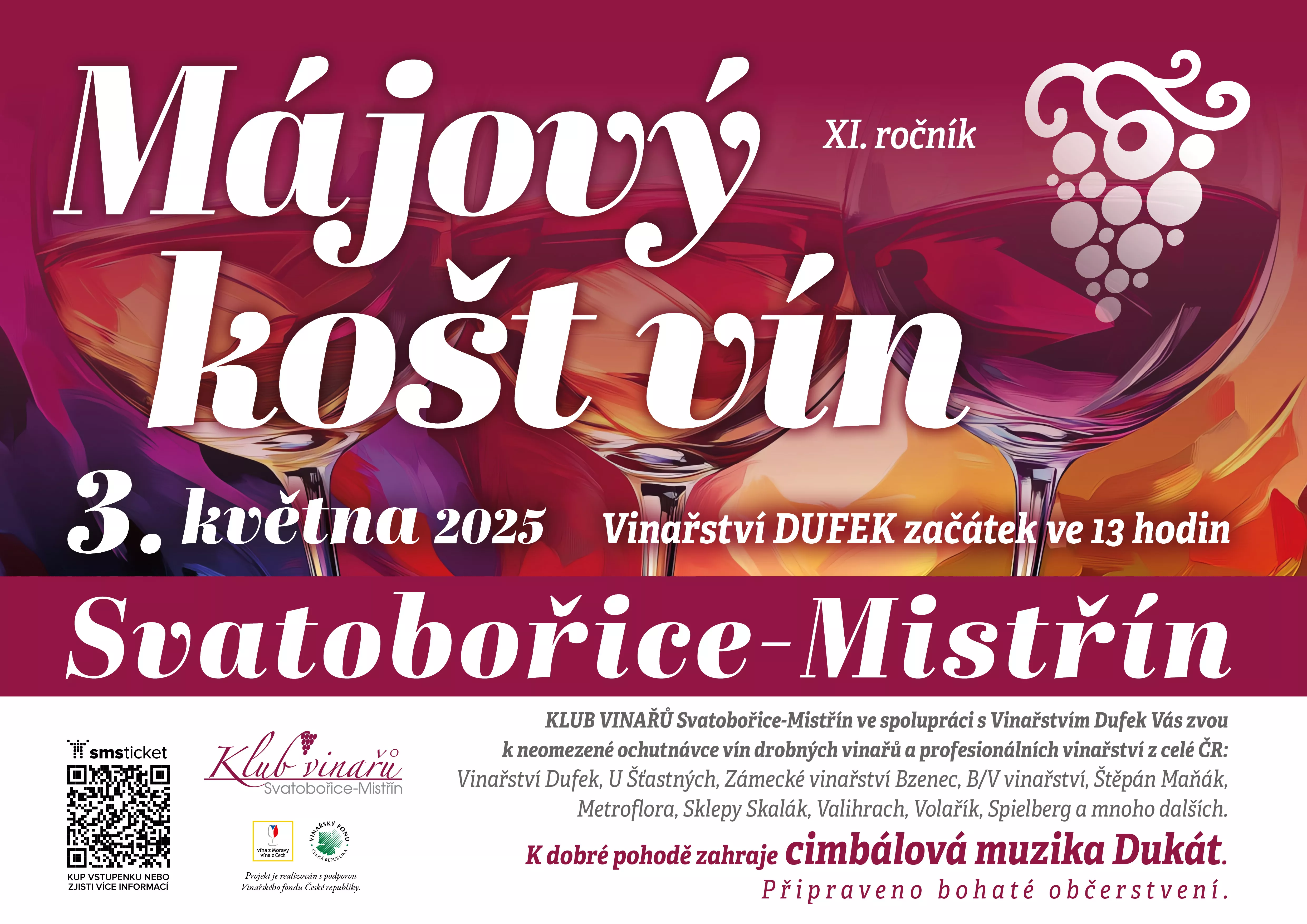 Májový košt vín