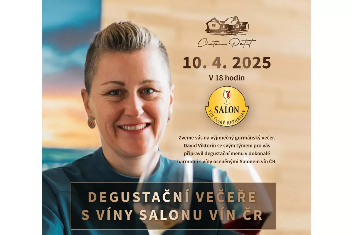 Degustační večeře s víny ze Salonu vín a národní someliérkou