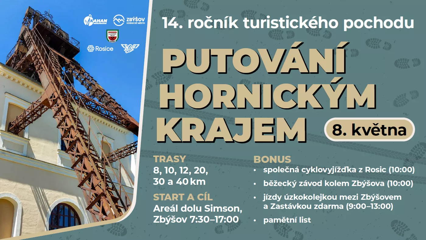Putování hornickým krajem 2025, autor: mikroregion Kahan
