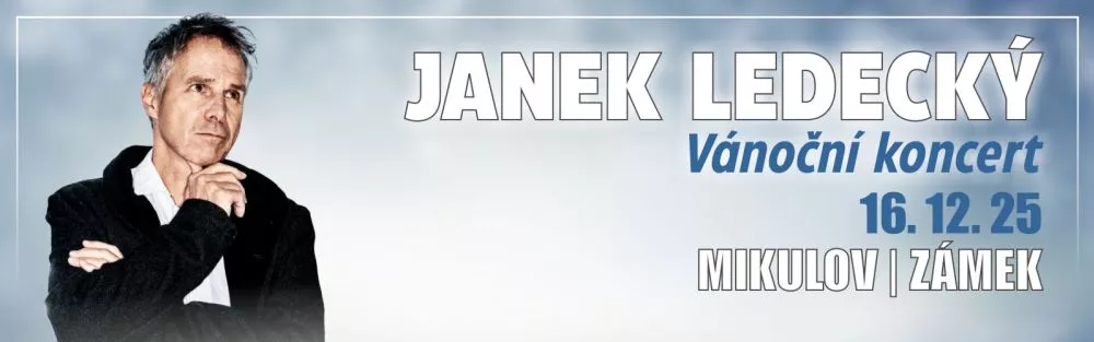 Vánoční koncert Janek Ledecký