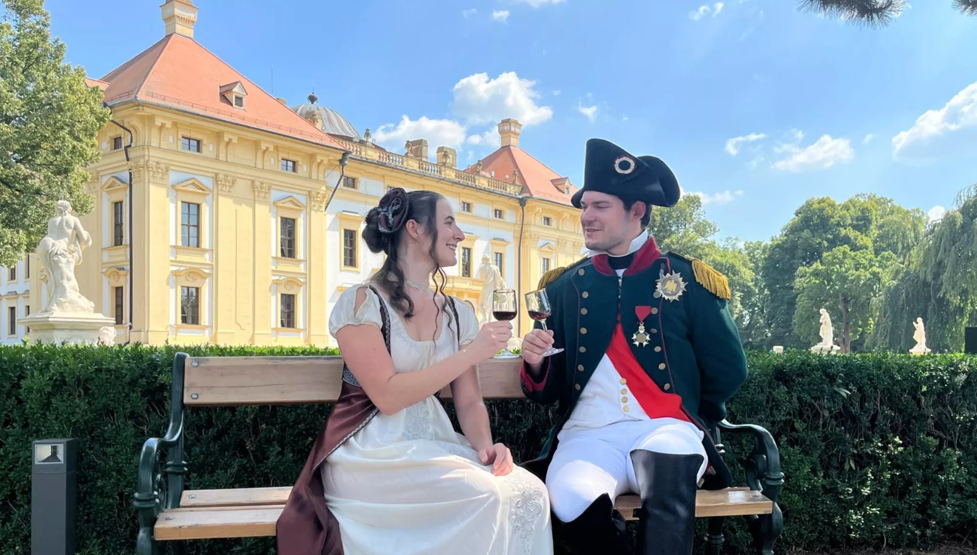 Císařské narozeniny ve Slavkově u Brna