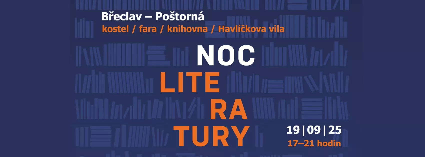 Noc literatury v Břeclavi 2025