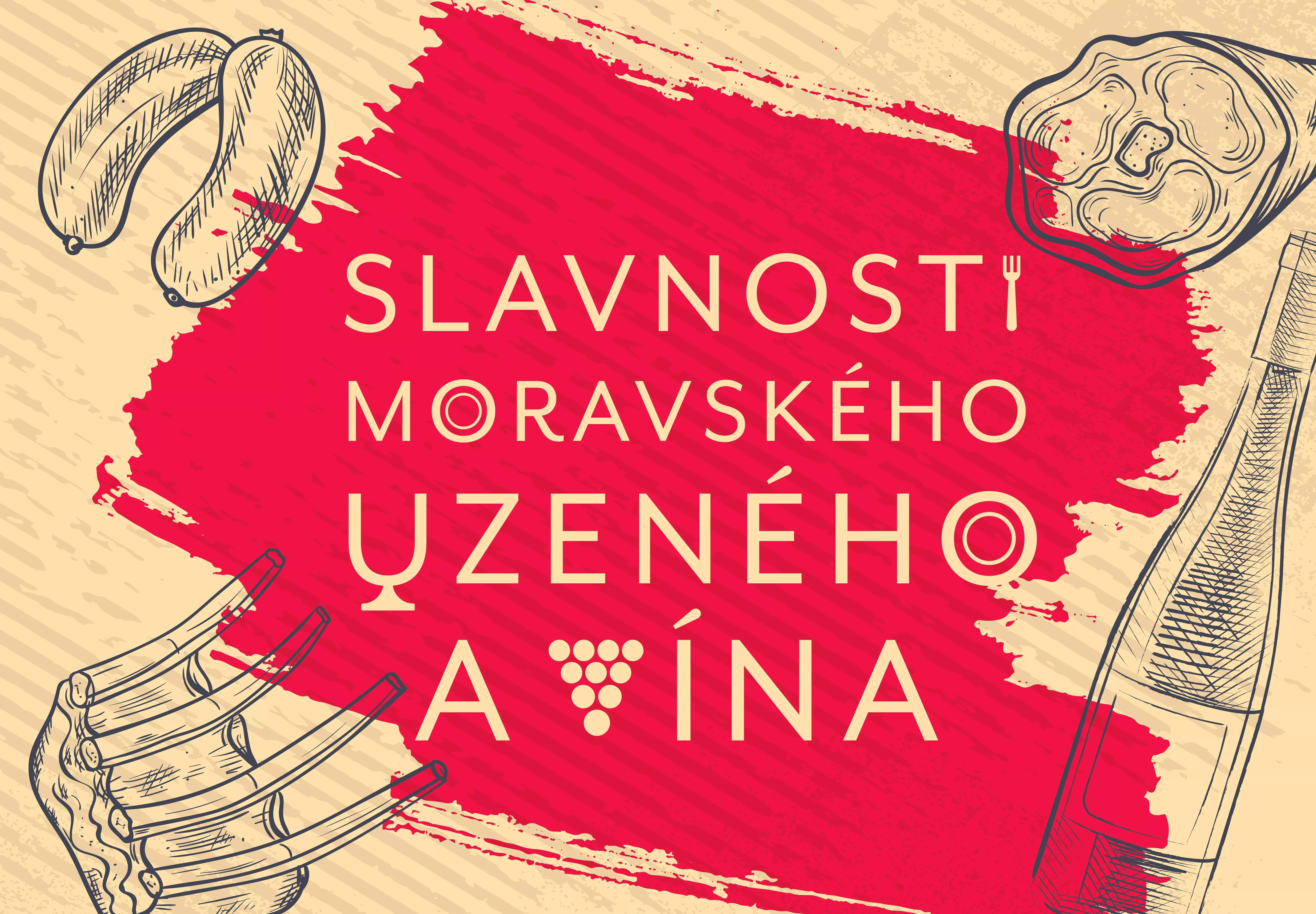 Slavnosti moravského uzeného a vína na hradě Veveří