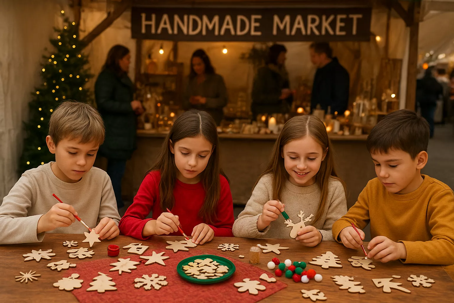 Handmade market a dětské dílničky na Staré radnici