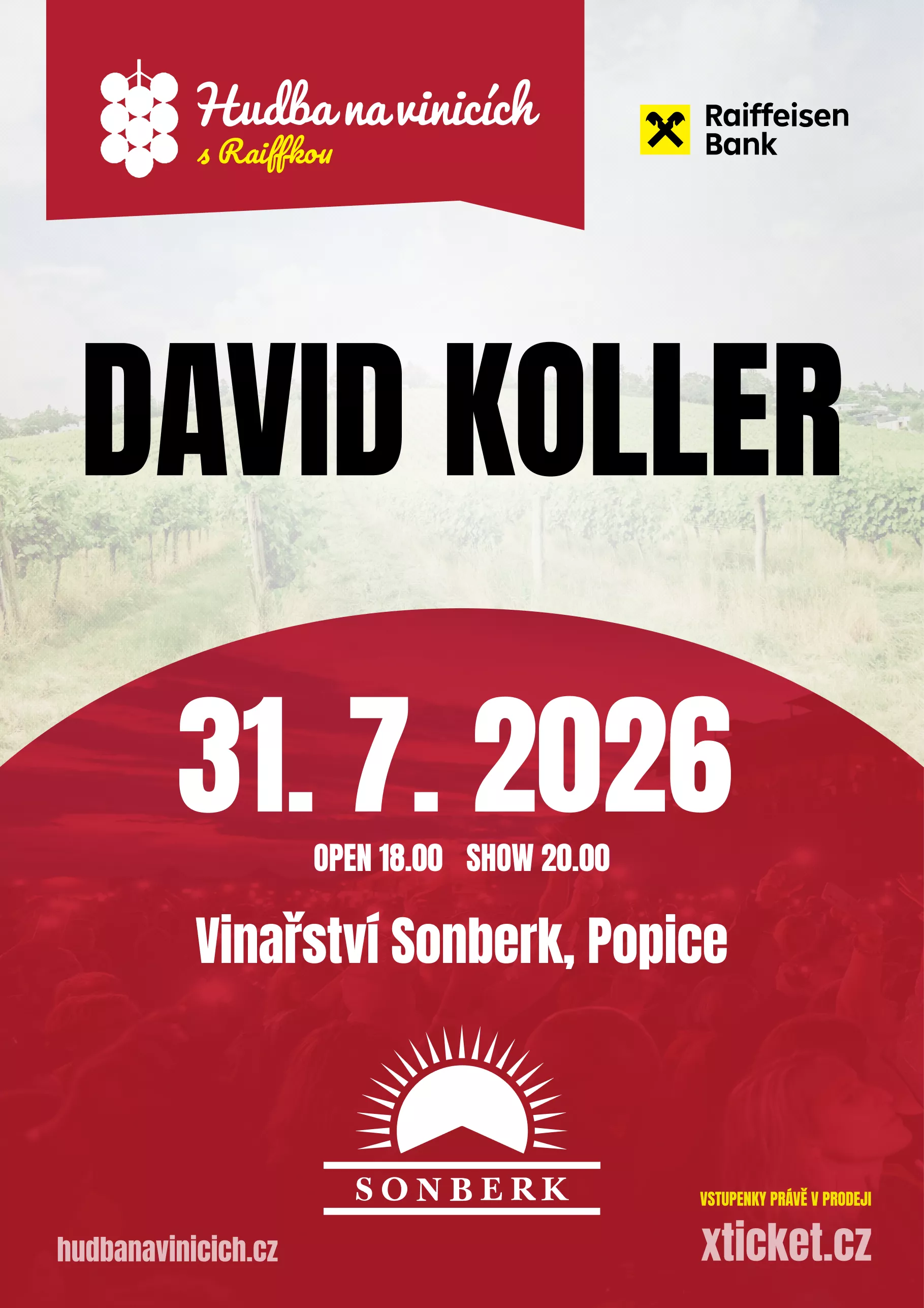 Hudba na vinicích: Olympic – Vinařství Sonberk