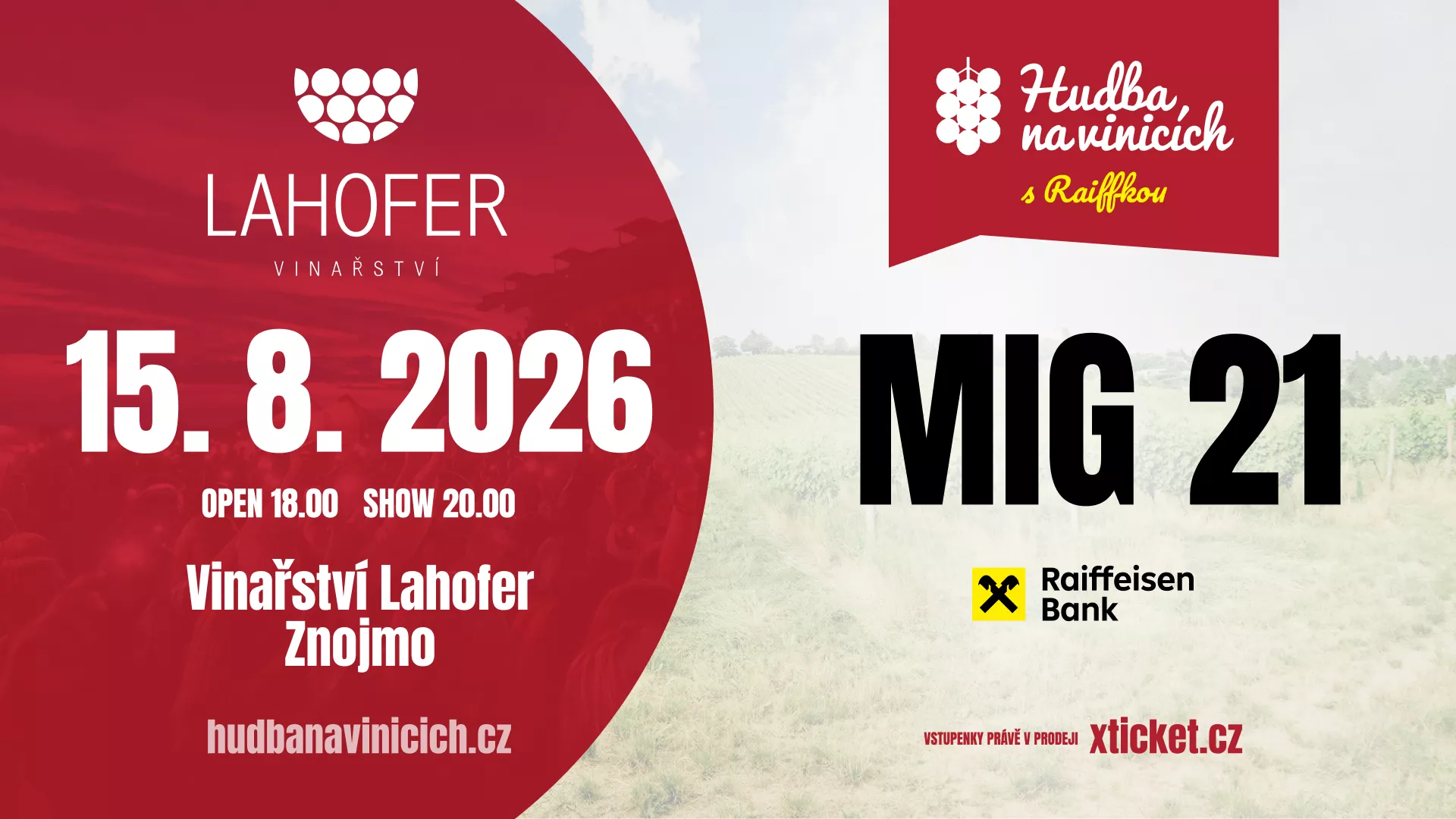 Hudba na vinicích v LAHOFERu