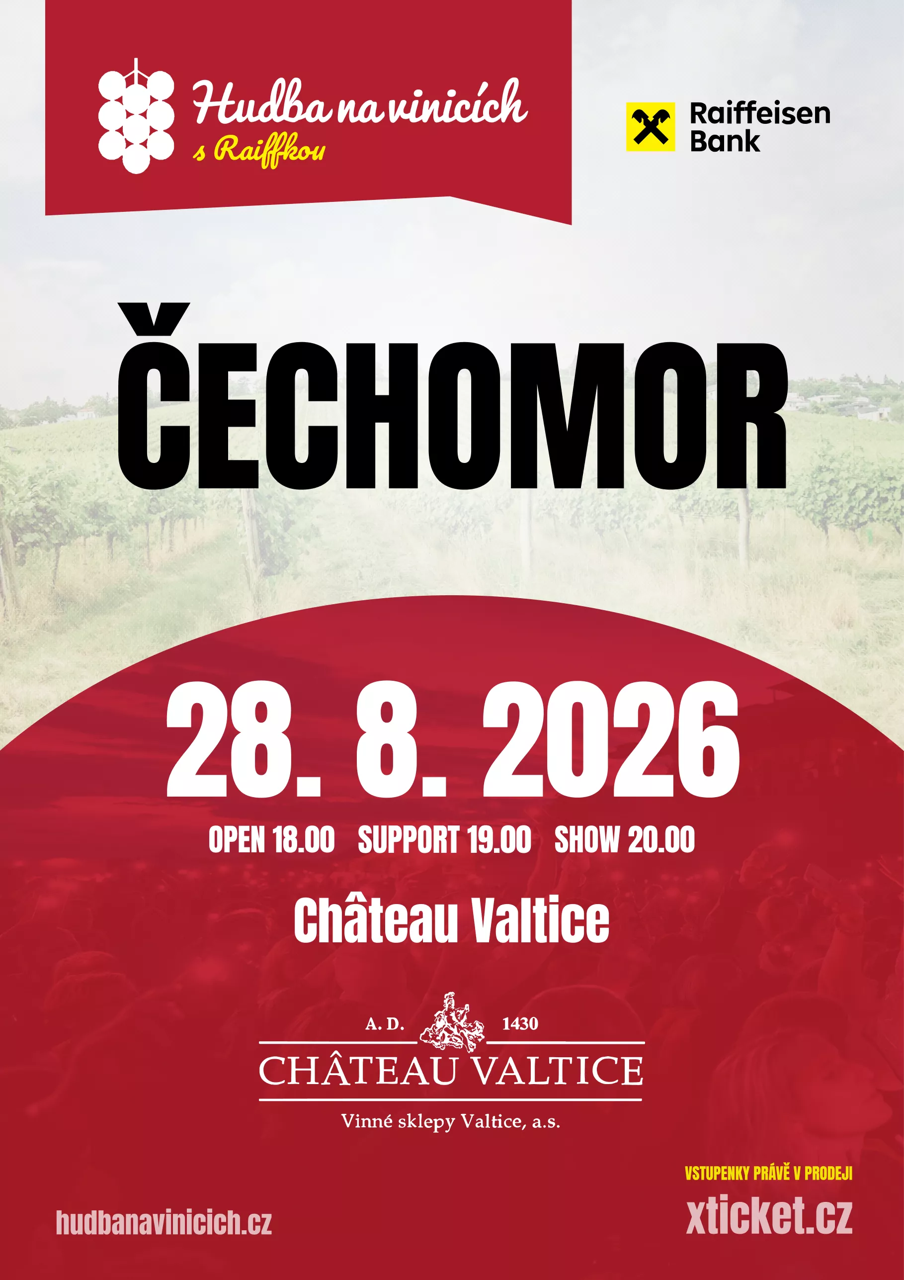 Hudba na vinicích: Čechomor – CHÂTEAU VALTICE