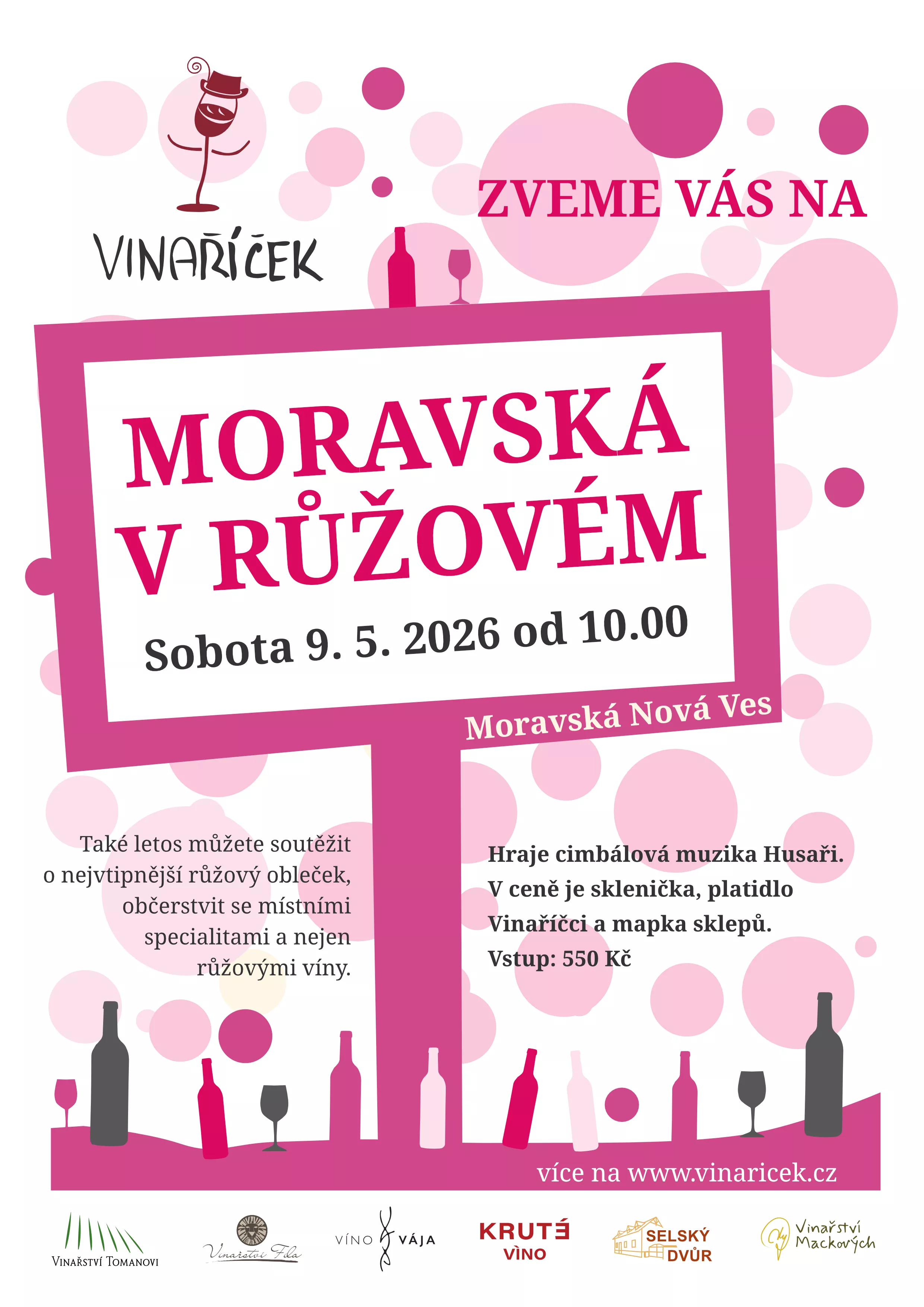 Moravská v růžovém