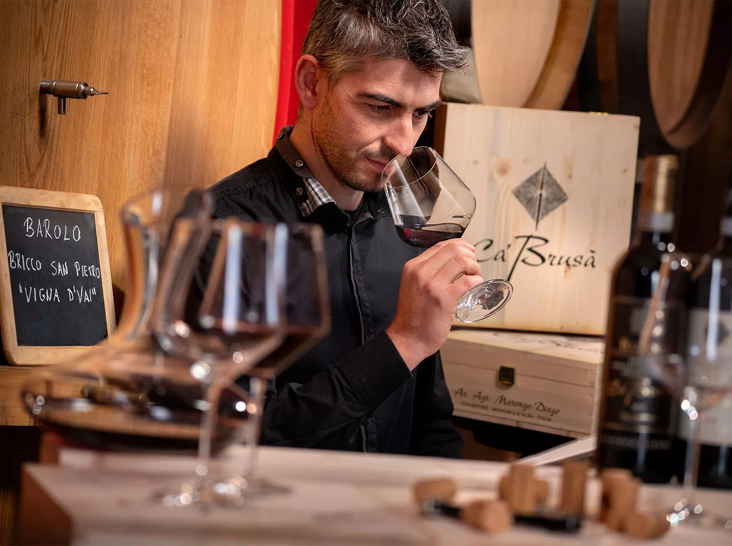 Degustace Vlašák vs. Nebbiolo