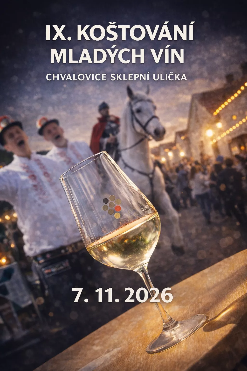 IX. koštování mladých vín ve Chvalovicích