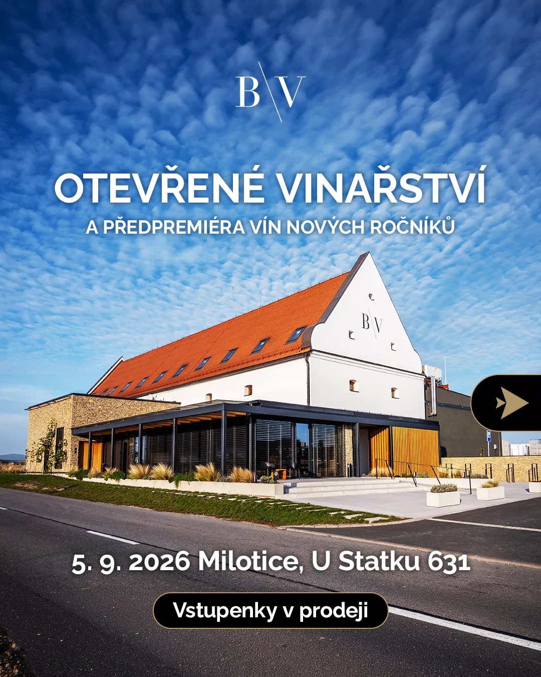 Otevřené BV vinařství